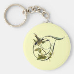 Songbird Initial T Key Chains
