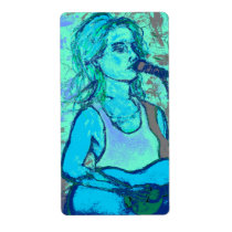 songstress screenprint look labels