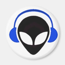 Sonic Alien Logo Fridge Magnets