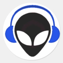 Sonic Alien Logo Stickers