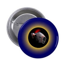 Sonnenfinsternis Eclipse Raumschiff space ship Anstecknadelbuttons