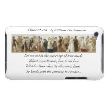 Sonnet 116 iPhone Case iPod Touch Covers