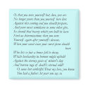 Sonnet # 13 by William Shakespeare magnets
