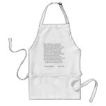 Sonnet # 18 by William Shakespeare aprons