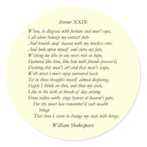 Sonnet # 29 by William Shakespeare