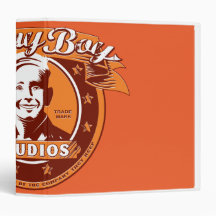 Sonny Boy Studios Orange Binder