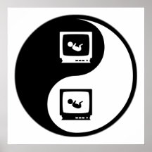 Sonogrammes de Yin Yang Poster