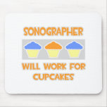 Sonographer… fonctionnera pour des petits gâteaux tapis de souris