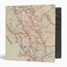 Sonoma, Marin, Lake, and Napa Counties 3 Ring Binder