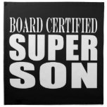 Sons Birthday Parties : Board Certified Super Son Cloth Napkins
