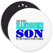 Sons Birthdays Parties Christmas : Handsome Son Pins