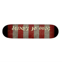 Sons of Liberty Flag Skateboard