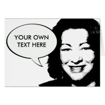 Sonya Sotomayor Greeting Card