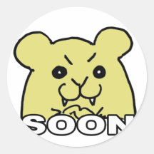 Soon: Evil Hamster Stickers