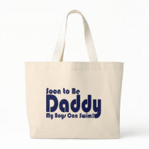 Soon to be Daddy Canvas Bags