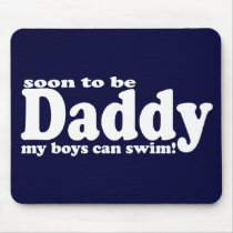 Soon to be Daddy Mouse Mats