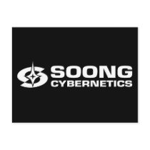 Soong Cybernetics - Noonien Soong Postcard