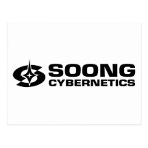Soong Cybernetics - Noonien Soong Postcard