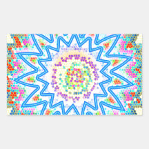 Soothing BlueStar Art : Buy the art you love Stickers