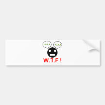 Sopa Pipa WTF Bumperstickers