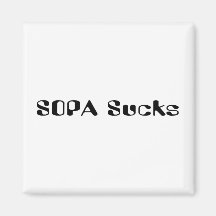 SOPA Sucks Magnet