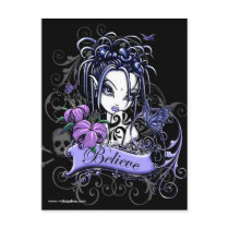 Sophia Lilly Believe Butterfly Fairy Postcard
