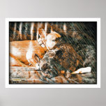 Sophie and Penny the french bulldogs posters