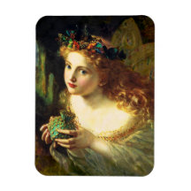 Sophie Anderson Fairy Magnet