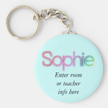 Sophie Name tag Key Chain