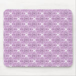 Sophisticated Damask Mousepad, Wisteria