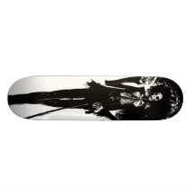 Sophisticated Skeleton Smoking Skate Board