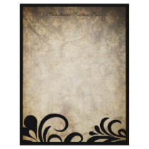 Sophisticated Swirl Letterhead
