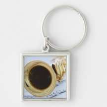 Soprano Saxophone Keychains