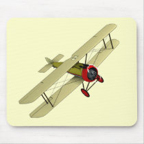 Sopwith Camel Biplane Mousepad