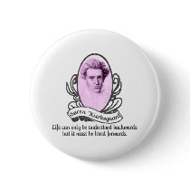 Søren Kierkegaard Pinback Buttons