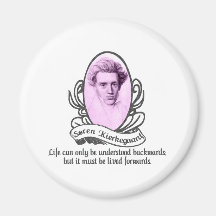 Søren Kierkegaard Refrigerator Magnets