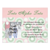 Sorority Bid Invitation