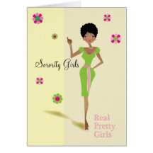 Sorority Girls Greeting Card