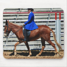 sorrel mule in gaited class mouse pad