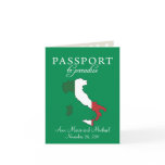 Sorrento Italy Passport Wedding Invitation cards