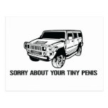 Sorry About Your Tiny Penis Postcard
