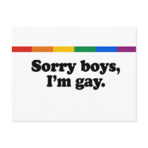 Sorry boys I'm gay 2