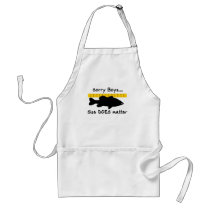 SORRY BOYS... SIZE DOES MATTER APRONS