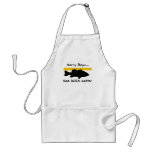 Sorry Boys.. Size does matter - funny bass fishing Aprons