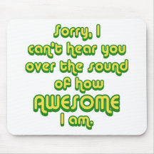 Sorry, I can't hear you over the sound of how Mousepad