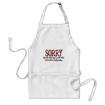 Sorry Outer Adult and Inner Child Apron