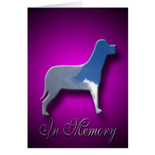 Sorry To Hear About Loss Of Your Dog Cards