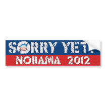 Sorry Yet? Nobama 2012
