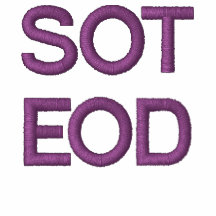 SOTEOD Zip Hoodie - Grey Wit Purps