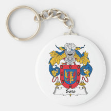 Soto Family Crest Key Chain